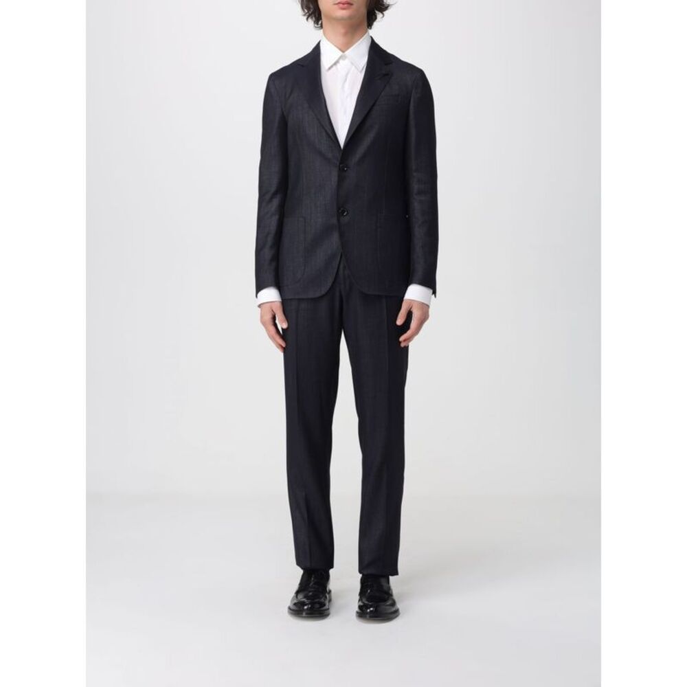 Lardini Suit Men Blue